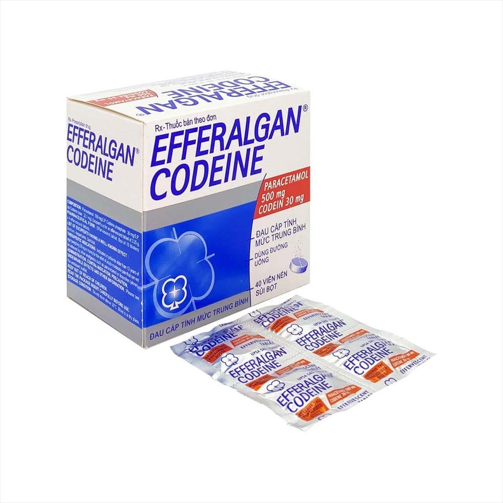 Thuốc giảm đau Efferalgan codein