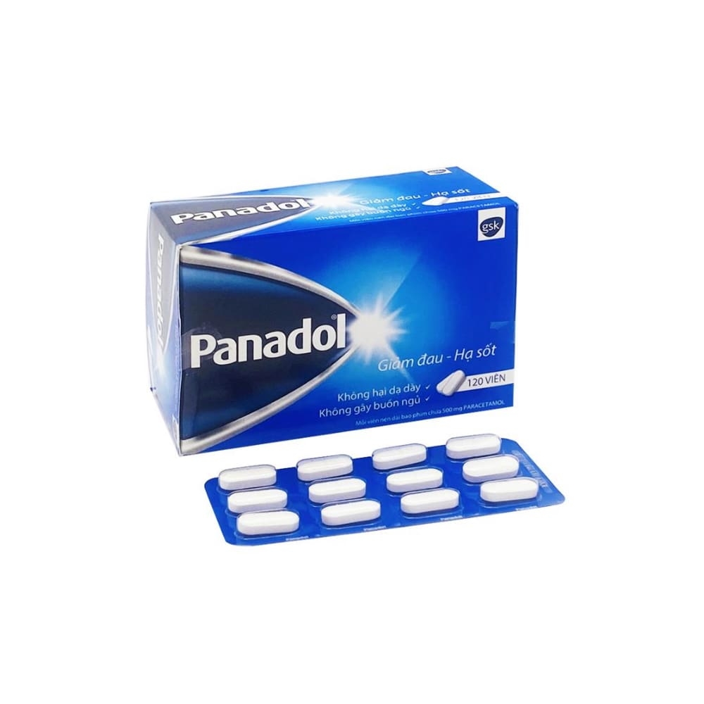 Thuốc Panadol 500mg (panadol Xanh)