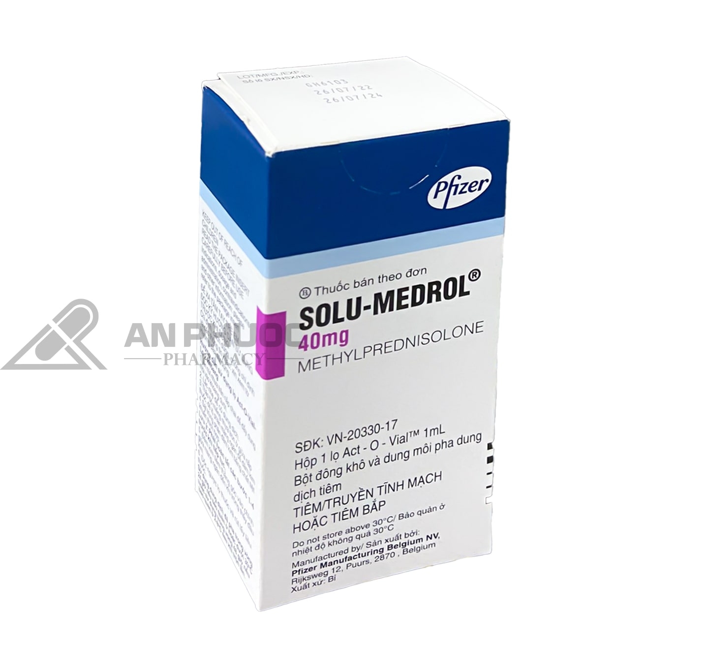Thuốc SoluMedrol inj® 40mg Methylprednisolone