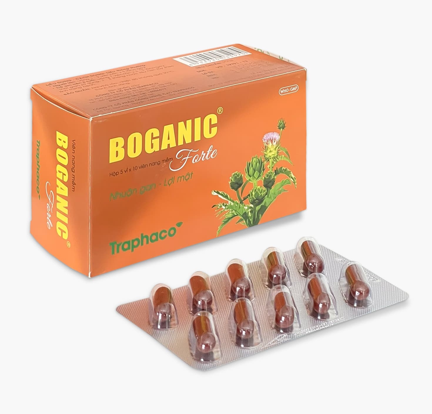 Boganic fort™ - Giải Độc Gan | Hộp 50 viên
