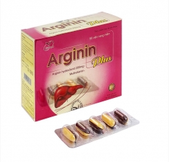 Arginin Plus ( hộp 12 vỉ x 5 viên ) | AN VIỆT