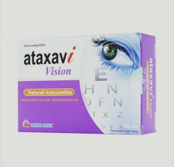 Ataxavi vision natural astaxanthin ( hộp 3 vỉ x 10 viên )