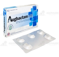 Thuốc Augbactam® 625mg | Amoxcillin - Clavulanic acid
