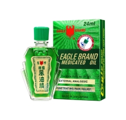 Dầu Gió xanh 2 Nắp Eagle Brand™  Hàng Mỹ | Chai 24ml 