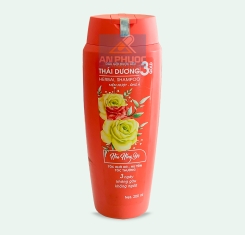 Dầu Gội Thái Dương 3 Gold ® Hoa Hồng Đỏ |【Chai 200 ml】