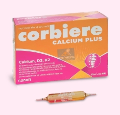 Dung Dịch Uống Calcium Corbiere Plus® |【Hộp 30 ống】