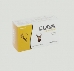 Ediva L-cystine DHG ( hộp 6 vỉ x 5 viên )