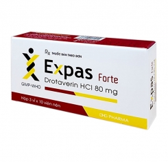 Thuốc chống co thắt expas fort 80mg