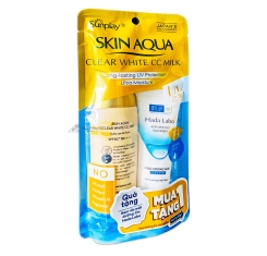 Kem chống nắng tạo nền CC Milk | Sunplay Skin Aqua