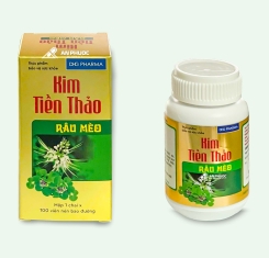 Kim Tiền Thảo Râu Mèo® DHG |【Chai 100 viên】