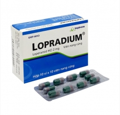 Thuốc điều trị tiêu chảy Lopradium 2mg 