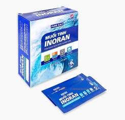 Muối tinh INORAN® Gói 4,5gam |  Pha dung dịch Natri clorid 0,9%