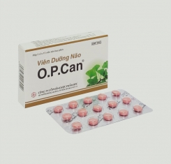 O.P.Can ginkgo biloba ( hộp 2 vỉ x 15 viên )-OPC