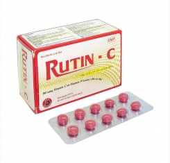Rutin - C ( hộp 10 vỉ x 10 viên )