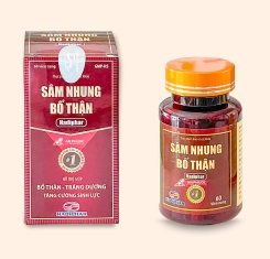Sâm Nhung Bổ Thận Hadiphar® |【Lọ 60 viên 】