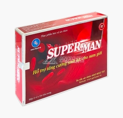 Super-Man® ( hộp 2 vỉ x 10 viên ) | G&P FRANCE