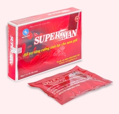 Super-Man® ( hộp 2 vỉ x 10 viên ) | G&P FRANCE