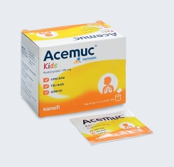 Thuốc Acemuc® 100mg | Acetylcystein |【Hộp 30 gói】