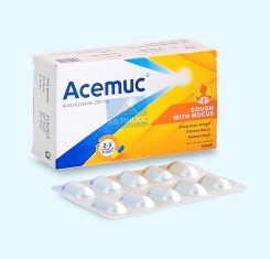 Thuốc Acemuc® 200mg | Acetylcystein |【Hộp 30 viên】
