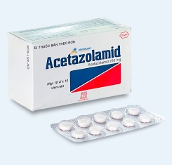 Thuốc Acetazolamid® 250mg | Pharmedic |【Hộp 100 viên】