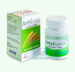 Thuốc Acetylcystein® 200mg | Nadypha |【Chai 80 viên】