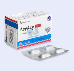 Thuốc AcyAcy® 800mg | Acyclovir |【Hộp 20 viên】