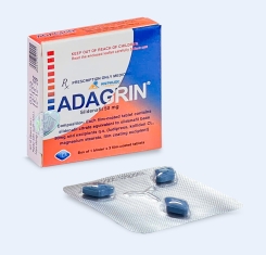 Thuốc Adagrin®  50mg  | Sildenafil |【Hộp 3 viên】