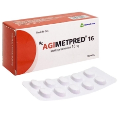 Thuốc Agimetpred 16mg (methylprednisolon)