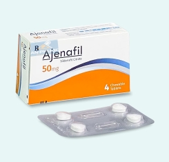 Thuốc Ajenafil® 50mg | Sildenafil |【Hộp 4 viên】
