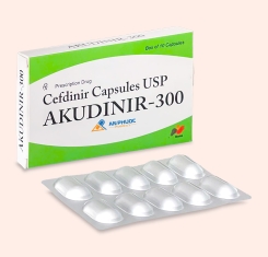 Thuốc Akudinir® 300mg | Cefdinir |【Hộp 10 viên】