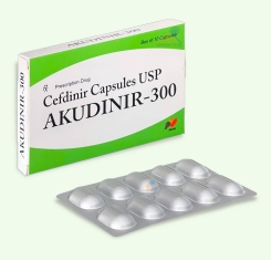 Thuốc Akudinir® 300mg | Cefdinir |【Hộp 10 viên】