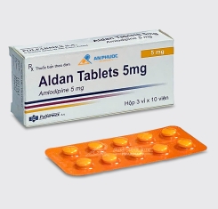 Thuốc Aldan® 5mg | Amlodipine |【Hộp 30 viên】