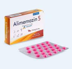 Thuốc Alimemazin DHG® 5mg |【Hộp 50 viên】