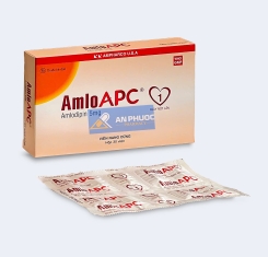 Thuốc AmloAPC® 5mg | Amlodipin |【Hộp 30 viên】