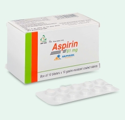 Thuốc Aspirin® 81mg |【Hộp 100 viên】| TV.pharm