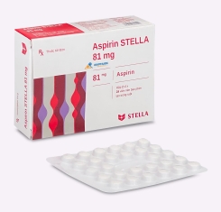 Thuốc Aspirin STELLA® 81mg |【Hộp 56 viên】