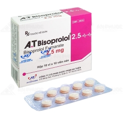 Thuốc A.T Bisoprolol™ 2.5mg 