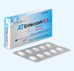 Thuốc A.T Entecavir® 0.5 mg |【Hộp 30 Viên】