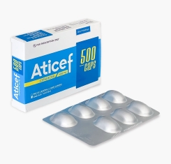 Thuốc Aticef® 500mg | Cefadroxil | 【Hộp 14 viên】