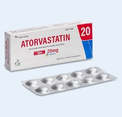 Thuốc Atorvastatin® 20 | TV Pharm |【Hộp 30 viên】