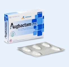 Thuốc Augbactam® 625mg | Amox-Clavulanat |【Hộp 10 viên】