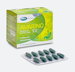 Thuốc Avarino® | Alverin - Simethicone |【Hộp 50 viên】