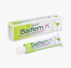 Thuốc Baifem® K Cream【Tuýp 15g】| Chiết xuất hoàng cầm   