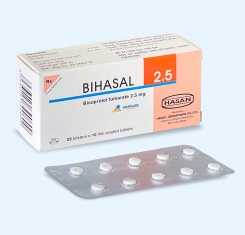 Thuốc Bihasal® 2.5mg | Bisoprolol |【Hộp 50 viên】