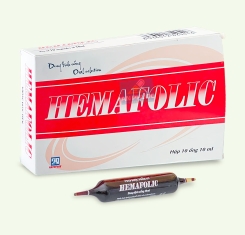 Thuốc Bổ Máu Hemafolic® 10ml |【Hộp 10 ống】