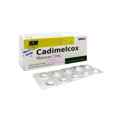 Thuốc Cadimelcox 7.5mg (meloxicam)