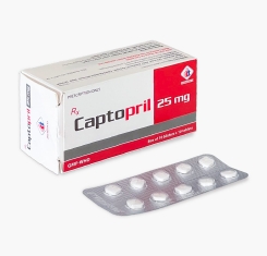 Thuốc Captopril® 25mg | Domesco |【Hộp 100 viên】