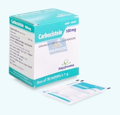 Thuốc Carbocistein® 100mg | Carbocistein |【Hộp 30 gói】