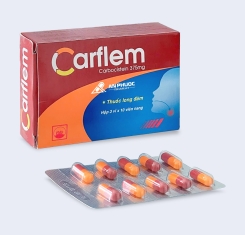 Thuốc Carflem® 375mg | Carbocystine |【Hộp 30 viên】