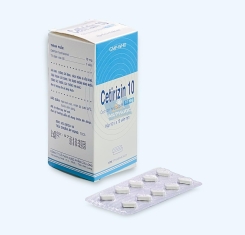 Thuốc Cetirizin® 10mg | VPC |【Hộp 100 viên】
